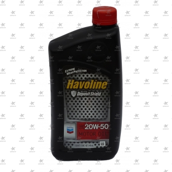 CHEVRON HAVOLINE MOTOR OIL 20W-50 (0.946л) SN масло моторное полусинтетическое -24C